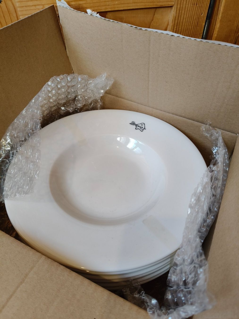 Set di piatti: Geschirrset mit Logo Pizzaiolo – Nuovo (secondo la descrizione) da Riggisberg venduto da mir_kz75 2
