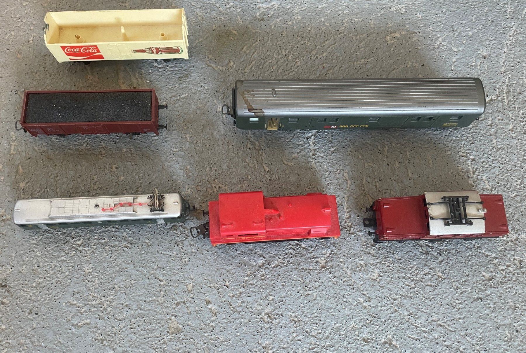 Trains électriques: Modelleisenbahn-Sammlung – Défectueux à Buchs ZH par Gladiatore 5