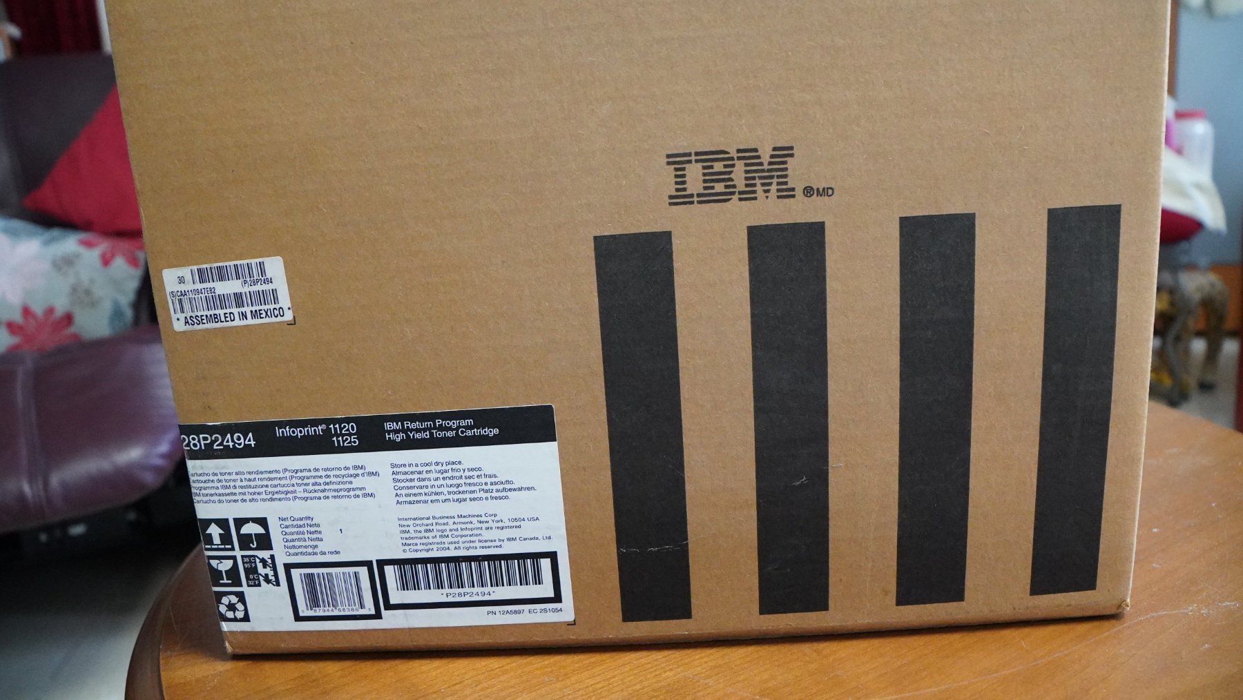 Cartucce per stampanti & toner: Original IBM 28P2494 Toner schwarz – Usato da Kollbrunn venduto da Austin1969