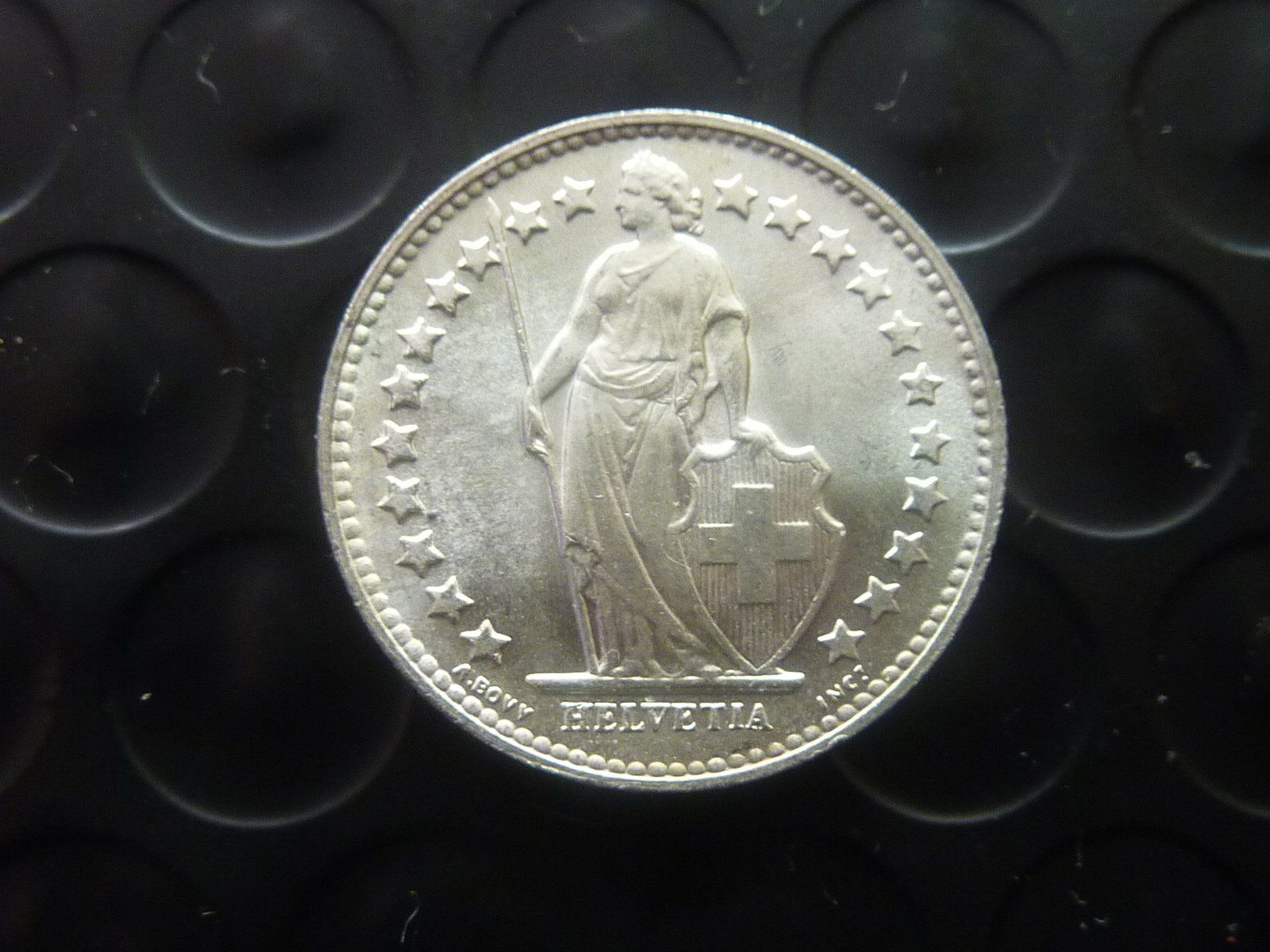 Tutti le monete: 1/2 Fr. 1950  unz. / stgl. – Nuovo (secondo la descrizione) da Seon venduto da aee_7gpz 1