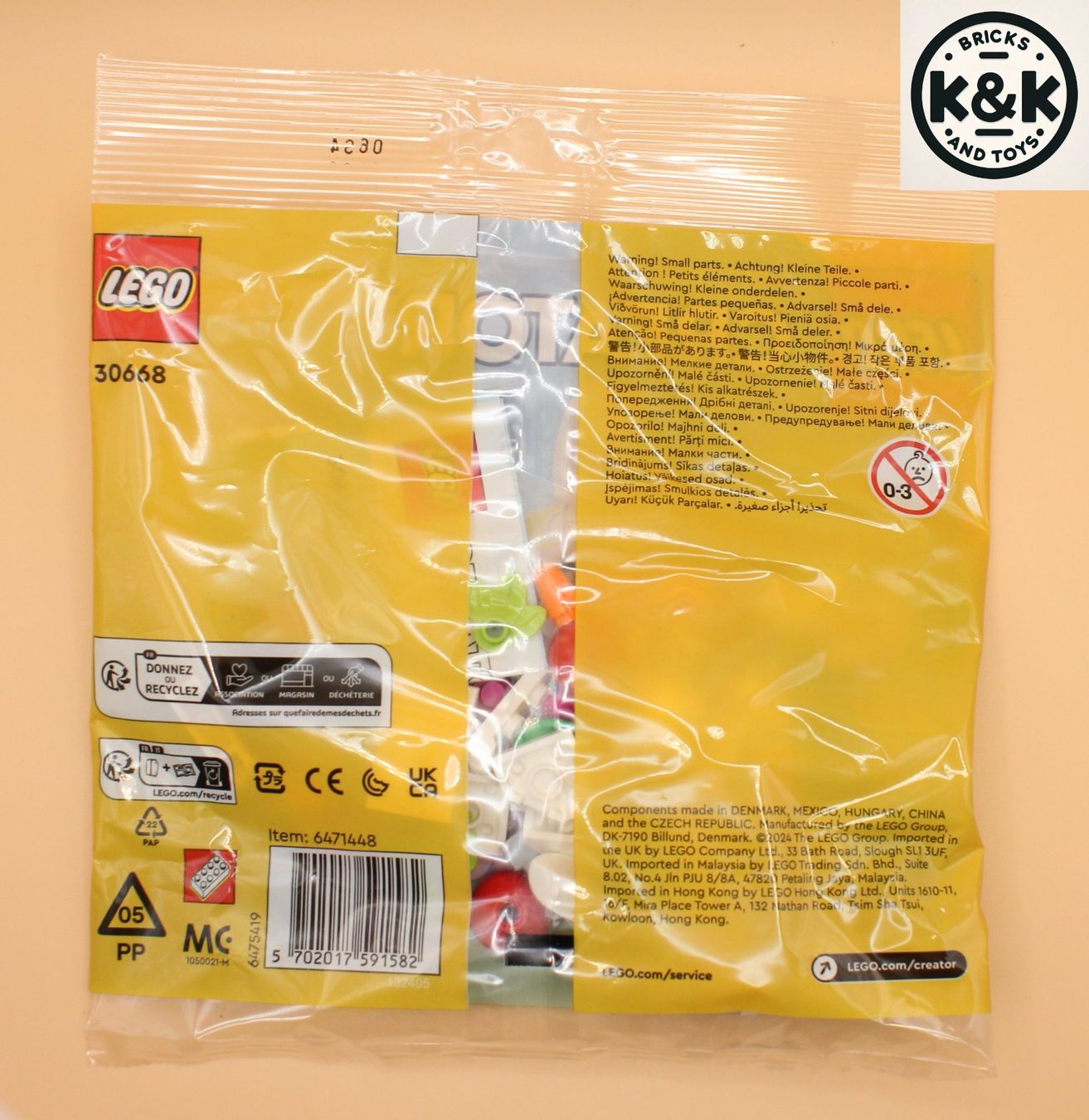 Lego Kit di costruzioni: LEGO® Creator, Easter Bunny with Colerful Eggs Polybag 30668 – Nuovo e nell'imballaggio originale da Oberkulm venduto da K_K_Bricks_and_Toys 1