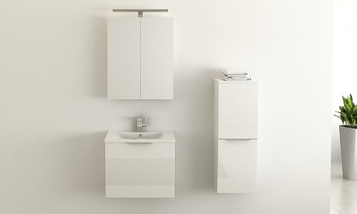 Mobili per bagno: Badset Badmöbel Waschtisch RORSCHACH – Nuovo e nell'imballaggio originale da Herbertingen venduto da jet-line-e-trade 2