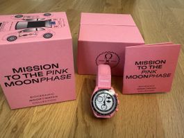 Swatch x Omega Moonswatch Mission to the Pink Moon, Neu!