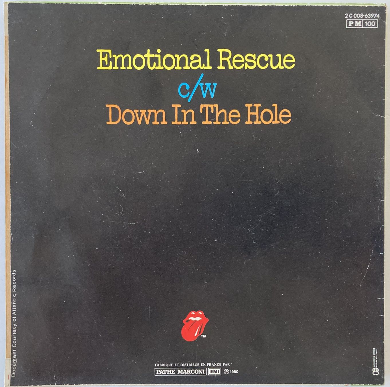 Schallplatten: ROLLING STONES - EMOTIONAL RESCUE – Gebraucht aus Bottens von hotter-than-hell 1