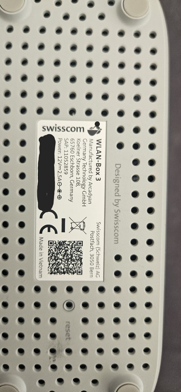 Verstärker: Swisscom WLAN Box 3 – Gebraucht aus Amriswil von Mega-Toppreise 2