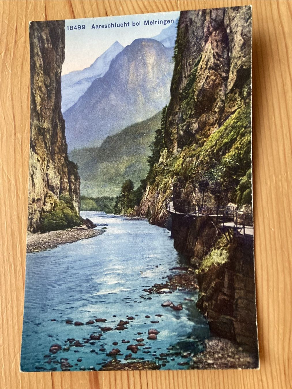 Cartoline postali: Aareschlucht bei Meiringen - AK – Nuovo (secondo la descrizione) da Oberuzwil venduto da Henri09