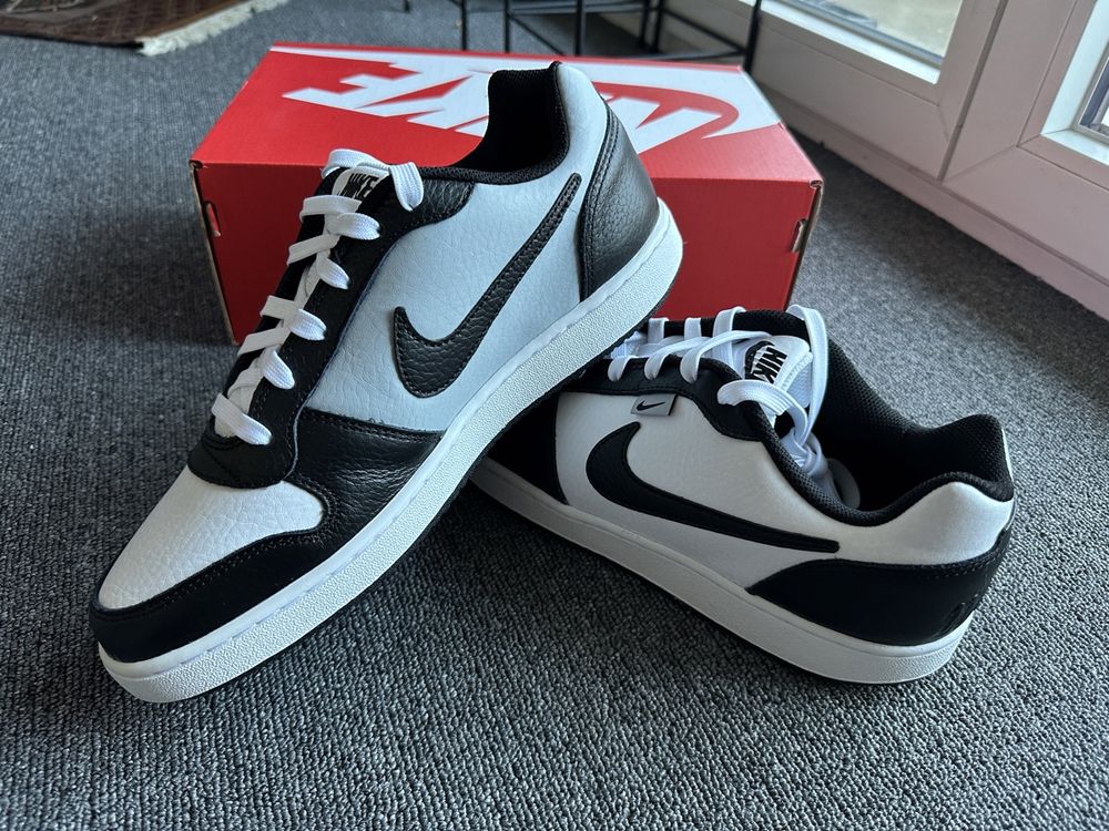 Nike Ebernon Low Premium homme taille 44 blanc gris noir Acheter