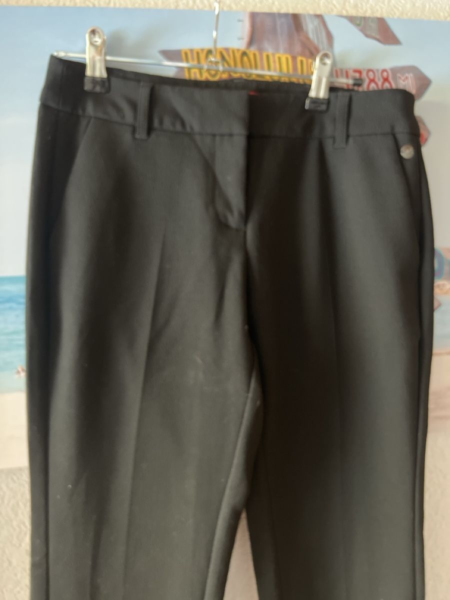 S.Oliver Pantaloni: S.Oliver Stoffhose, schwarz, Gr. 34 – Usato da Linden venduto da Annelie12 2