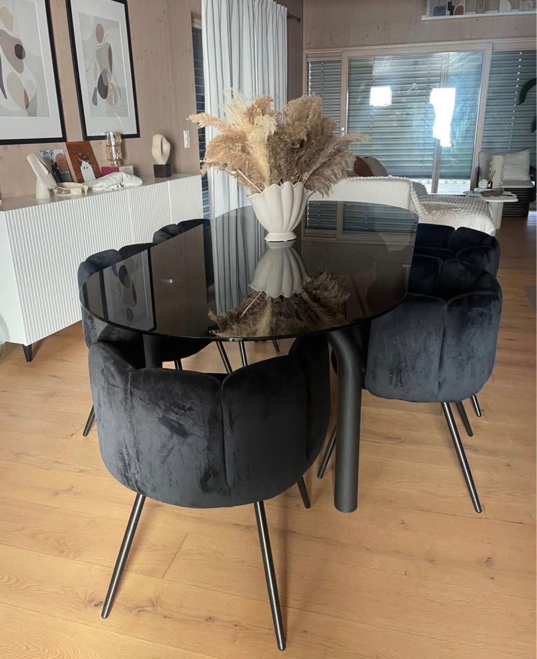 Tische: Table ovale noire LaRedoute – Gebraucht aus Mont-sur-Lausanne von cla_f8q7