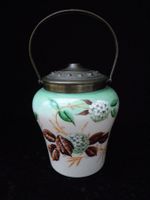 Bonboniere aus Glas mit Montur