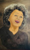Edith Piaf/oil Bild/Kunst Doks