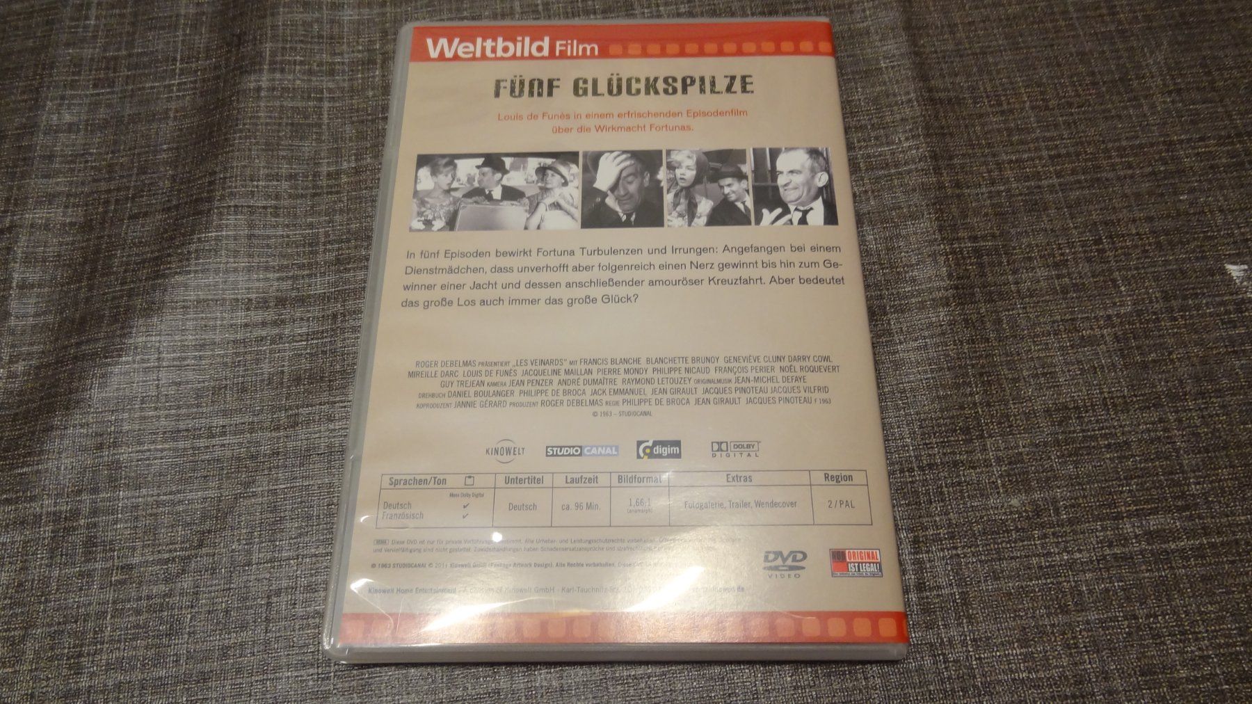 Alle DVDs: Fünf Glückspilze DVD – Gebraucht aus Olten von Disc-Verkauf 2