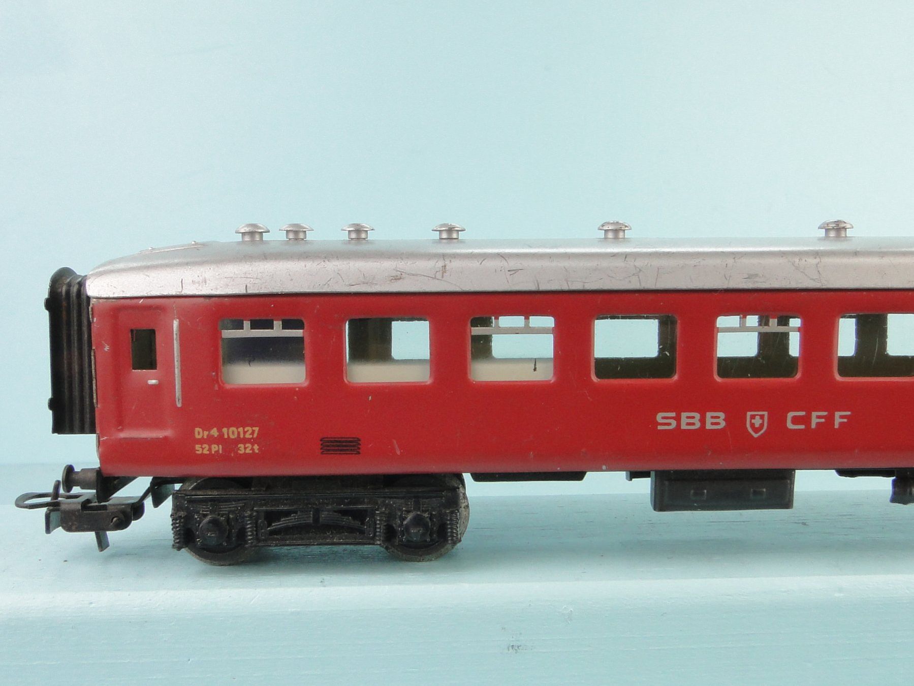 Märklin Modelleisenbahnen: Märklin 4035 SBB Restarantwagen  BLECH – Neu (gemäss Beschreibung) aus Bülach von cann11 1