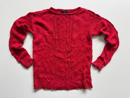 Chaps Denim Sweater Sz L Women Knit Pullover