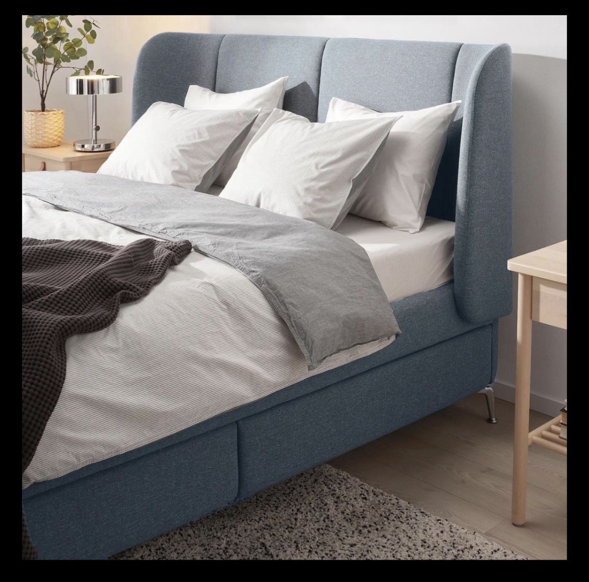 Ikea Letti: IKEA TUFJORD Polsterbett mit Schubladen – Usato da Basel venduto da 02m_jml2 1