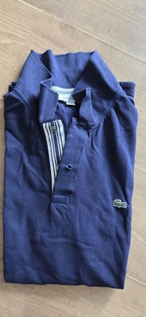 Lacoste Polo Slim Fit Gr. 3XL Dunkelbl., Sommer, top Zustand