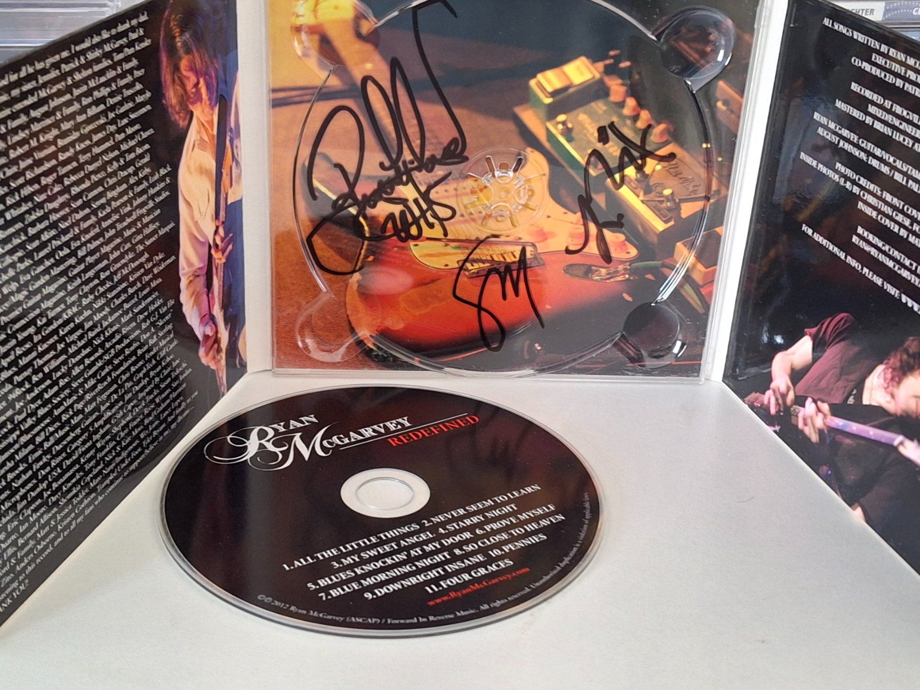 CD: CD Ryan McGarvey - Redefined  Blues-Rock signiert!! – Usato da Aarberg venduto da Jackup1 3