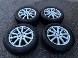Roues alu hiver 17" pour Ford, capteurs TPMS, bon état