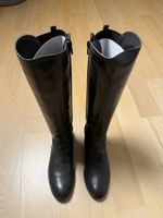 Passo per Passo Lederstiefel, Grau, Gr. 38