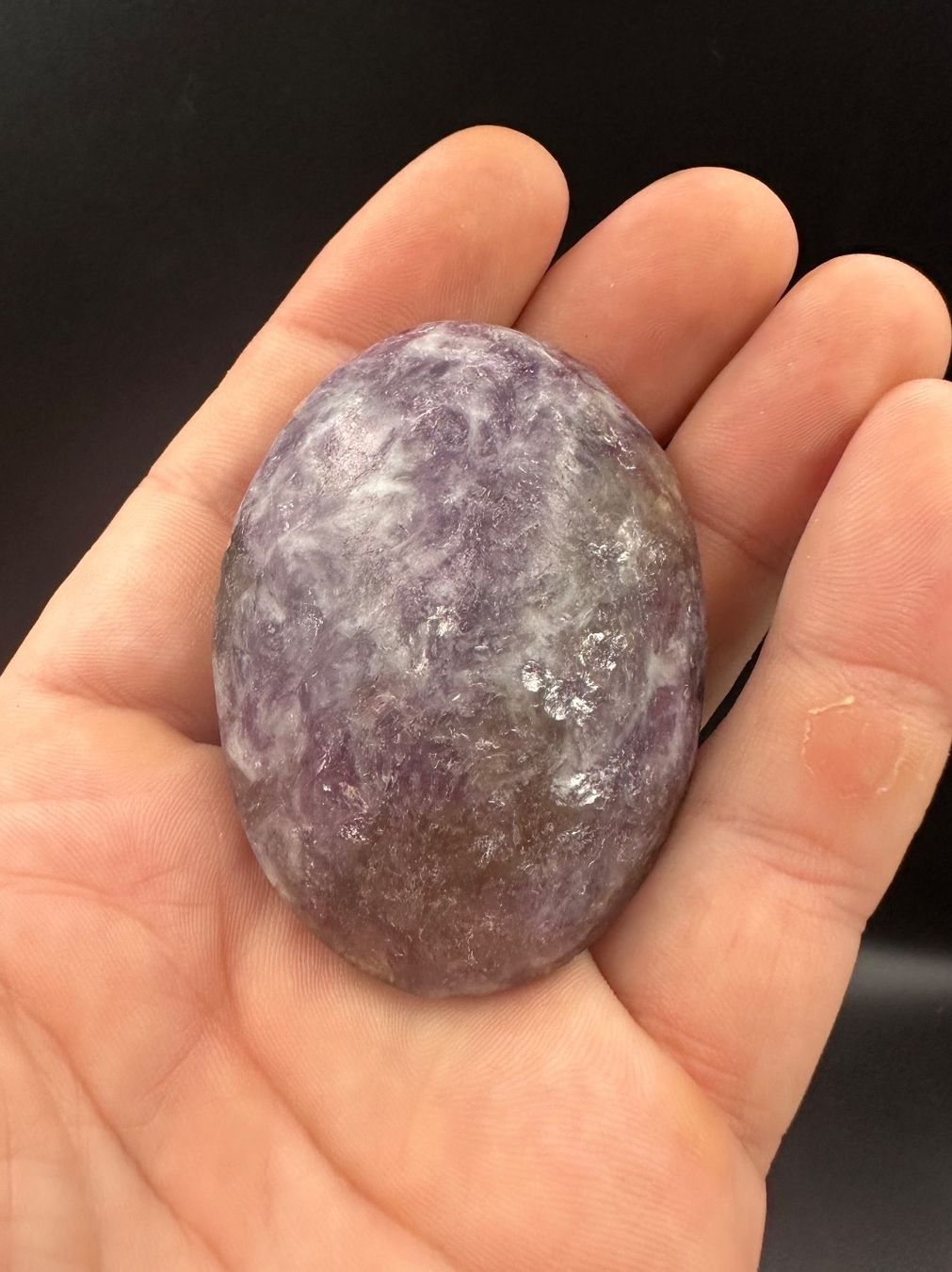 Mineralien & Heilsteine: Lepidolith Handschmeichler Heilstein – Neu und originalverpackt aus Männedorf von Handschmeichler 3