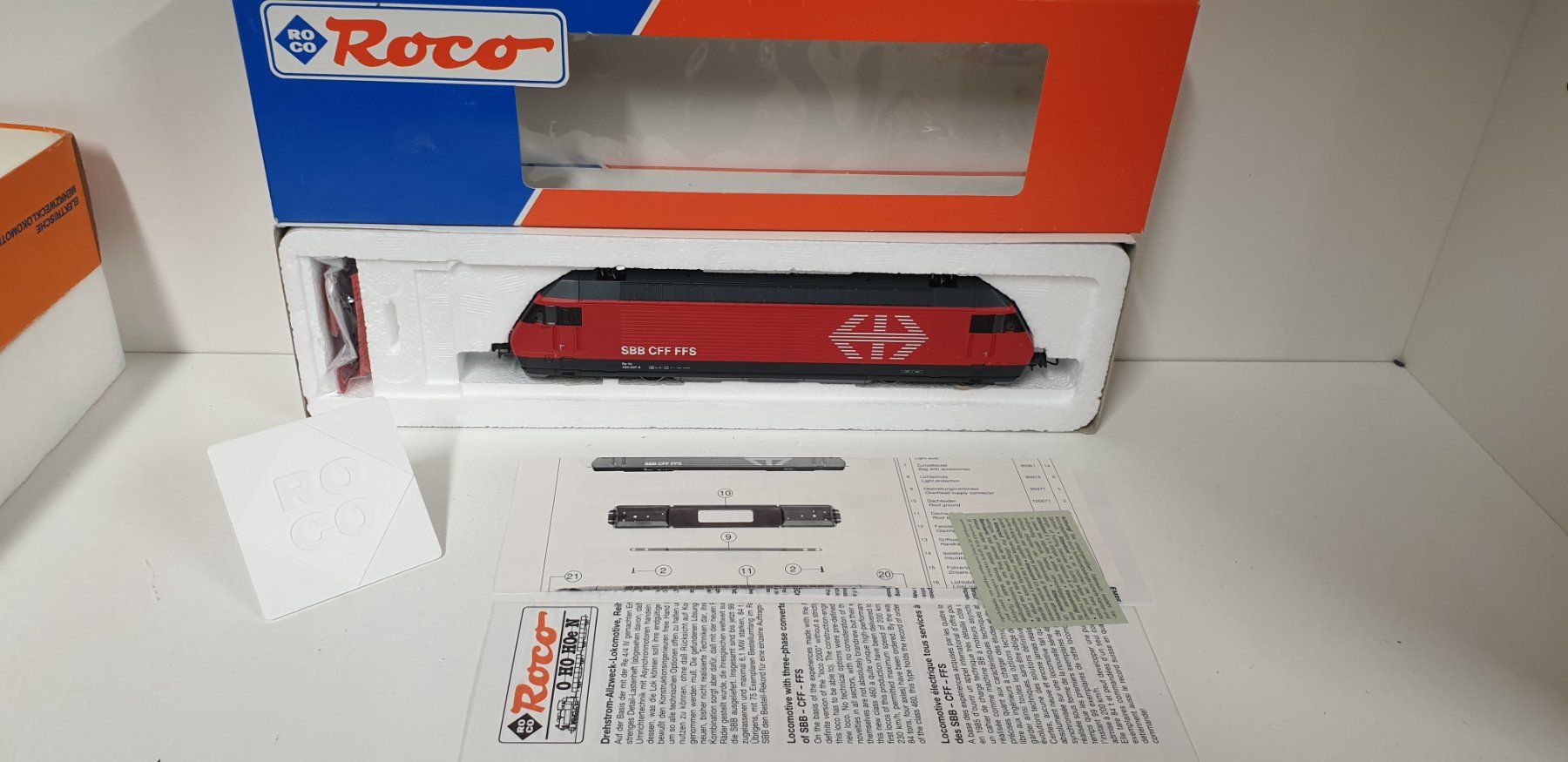 Roco Modellini di ferrovie: Roco SBB Re460 ESU Digital H0/DC – Usato da Geroldswil venduto da TopTrain54