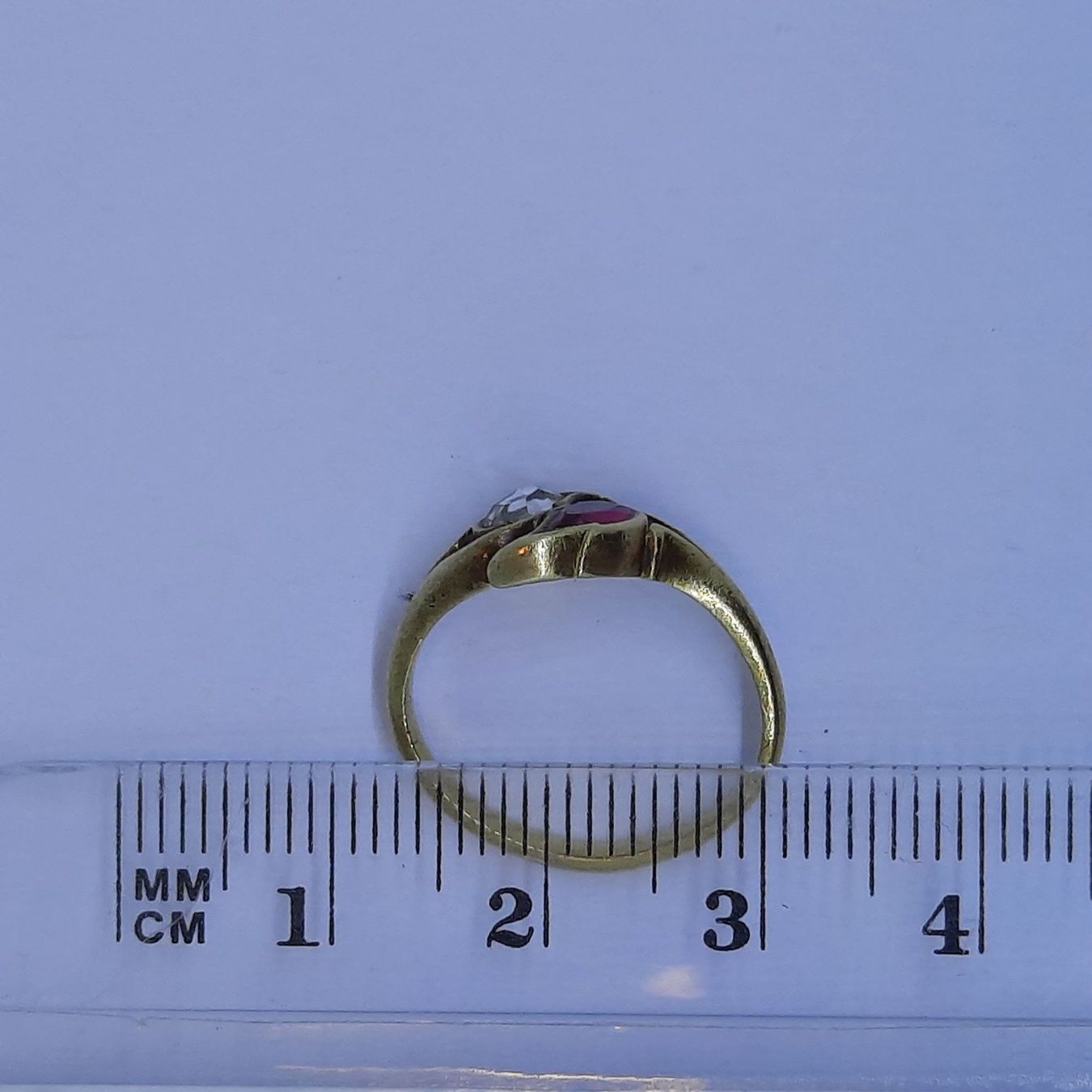 Anelli: Edler Goldring mit wunderschönem Altschliff Diamant – Usato da Unterägeri venduto da Altgoldschmuck 7