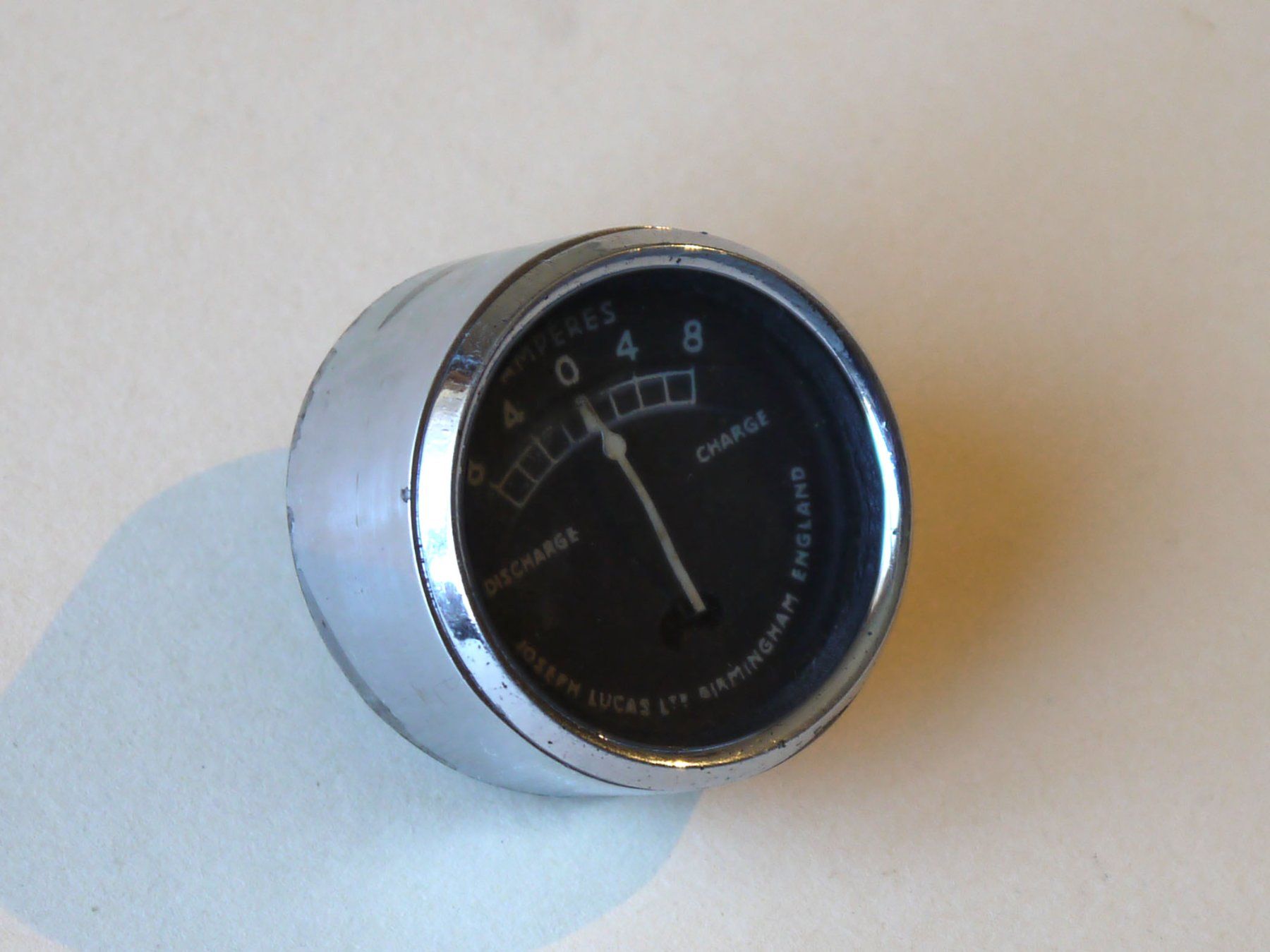 Lucas Alle Motorradersatzteile: Oldtimer Amperemeter von Lucas – Gebraucht aus Riazzino von bertowe 1
