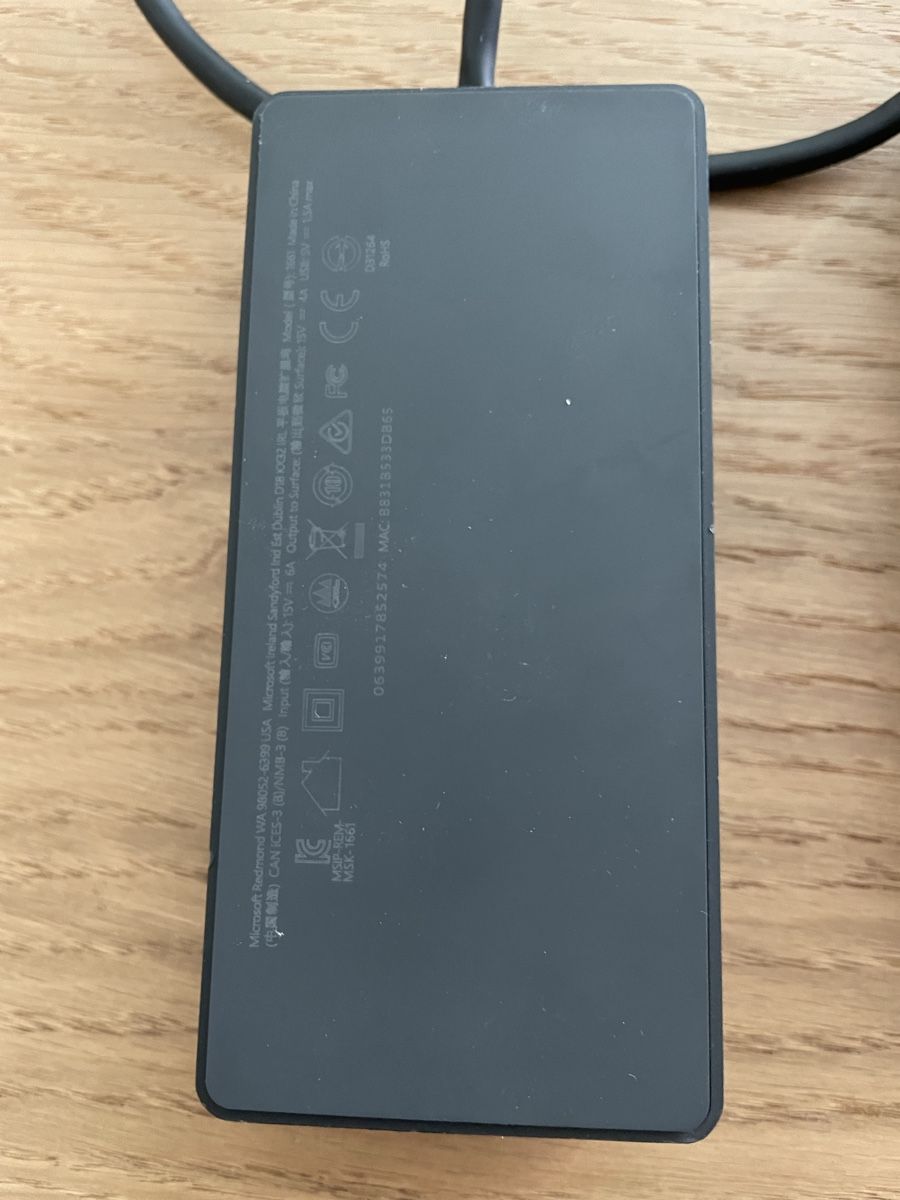 Microsoft Docking station: Microsoft Surface Dock (1661) inkl. Netzteil 90W – Usato da Rümlang venduto da pio_92xb 5
