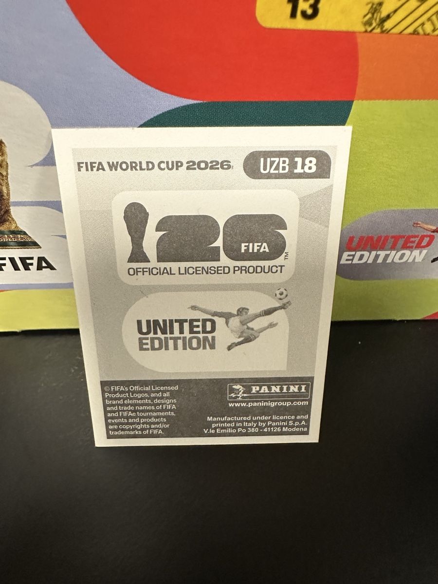 Panini Carte collezionabili: UZB 18 - Panini WM 2026 – Nuovo (secondo la descrizione) da Kreuzlingen venduto da Bes-GamingCollection 1