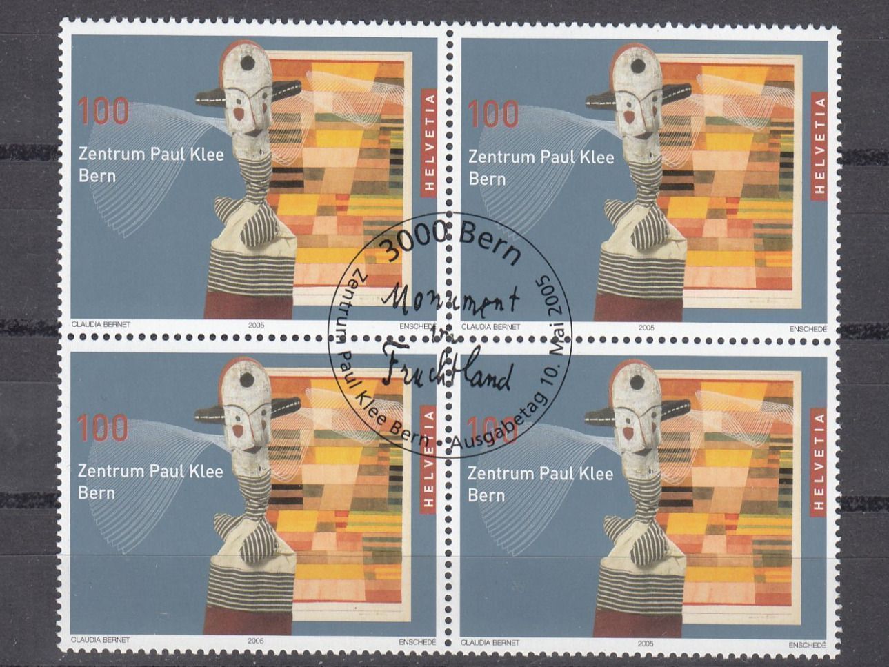 Tutti i francobolli: SBK 1165 im 4er-Block mit ET – Usato da Bürglen TG venduto da StampGraf