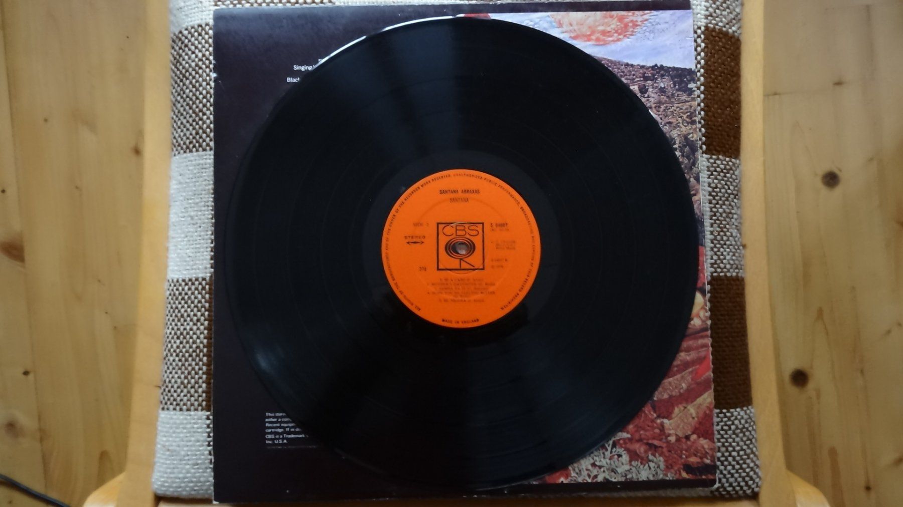 Dischi in vinile: LP Santana ABRAXAS – Usato da Anwil venduto da larks 3