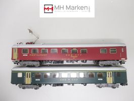 Märklin 4066/68 Personenwagen 1.Klasse + Speisewagen SBB H0