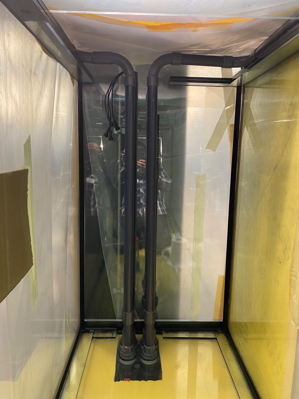 Acquari: Vor-Ort-Verklebung Aquarium – Nuovo (secondo la descrizione) da Berikon venduto da fischundart 3