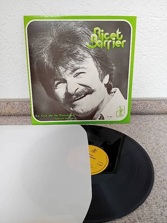 Dischi in vinile: Ricet Barrier "Le Cul de la Patronne" – Usato da Biel/Bienne venduto da sli_679k