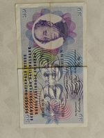 Alte Zwanzigfranken Note 1973