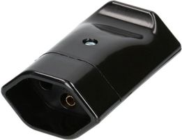 Kupplung Max T13, L+N+PE 10A 250V Ø8,5mm schwarz