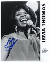 Irma Thomas 1941- Autogramm signiert Foto 20x25cm Soul Queen