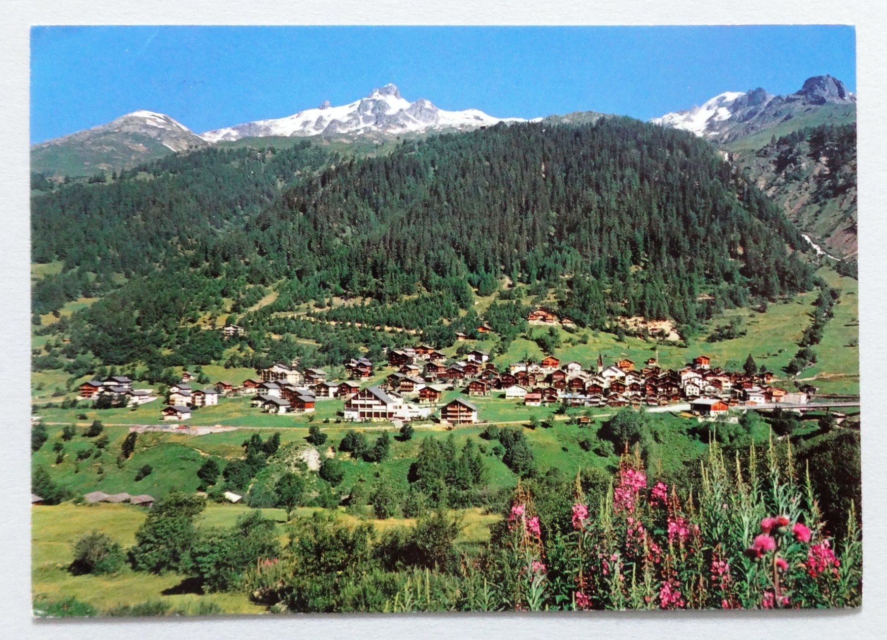 Cartoline postali: Wiler 1419 m im Lötschental – Usato da Fétigny venduto da Billy2miny