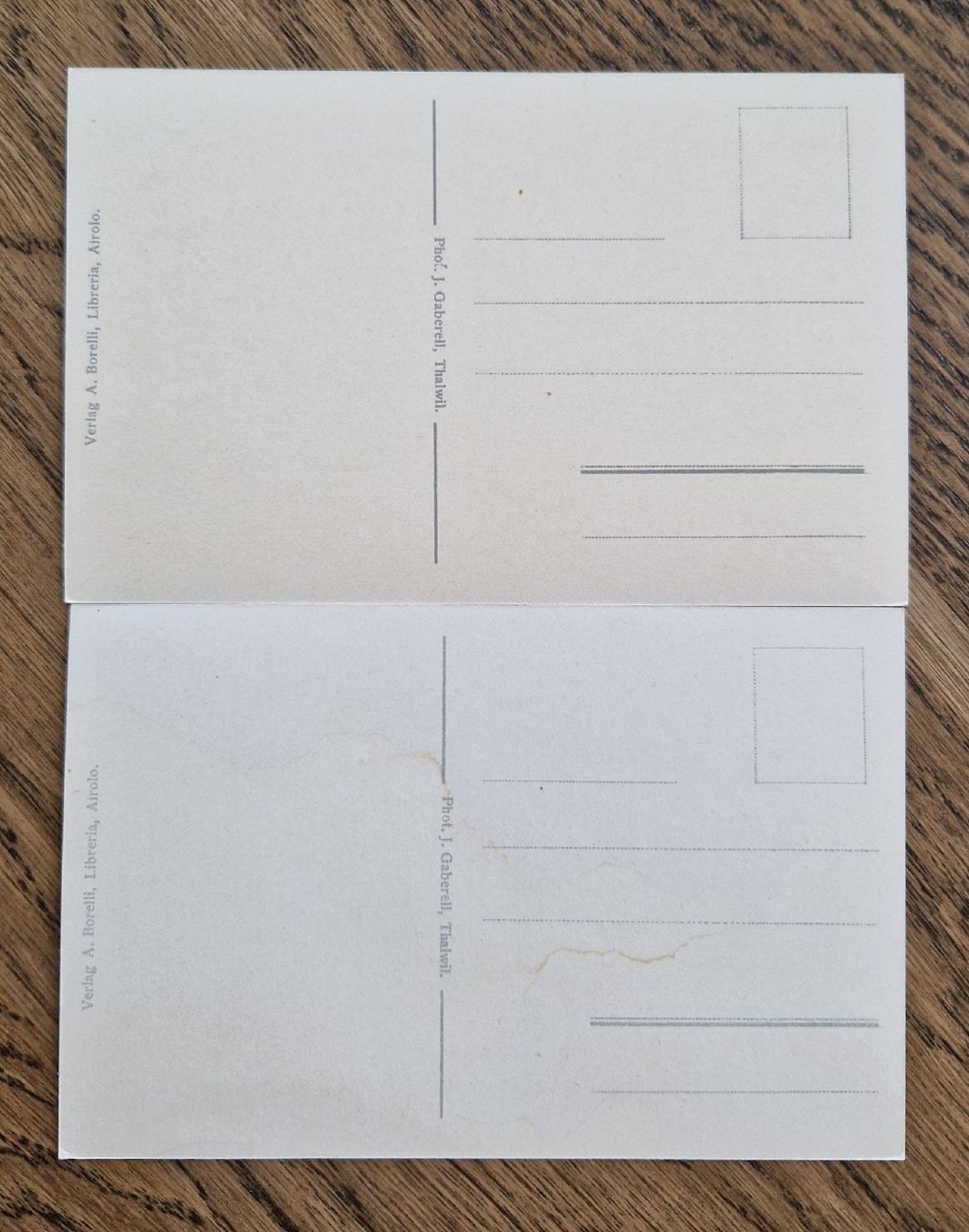 Cartoline postali: 2AK Andermatt – Usato da Ebikon venduto da Donar50 1