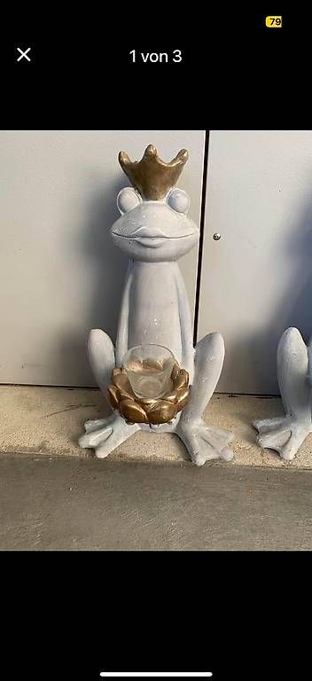 Statuette: Frosch deko aus Beton  – Usato da Oberdiessbach venduto da shan26 2