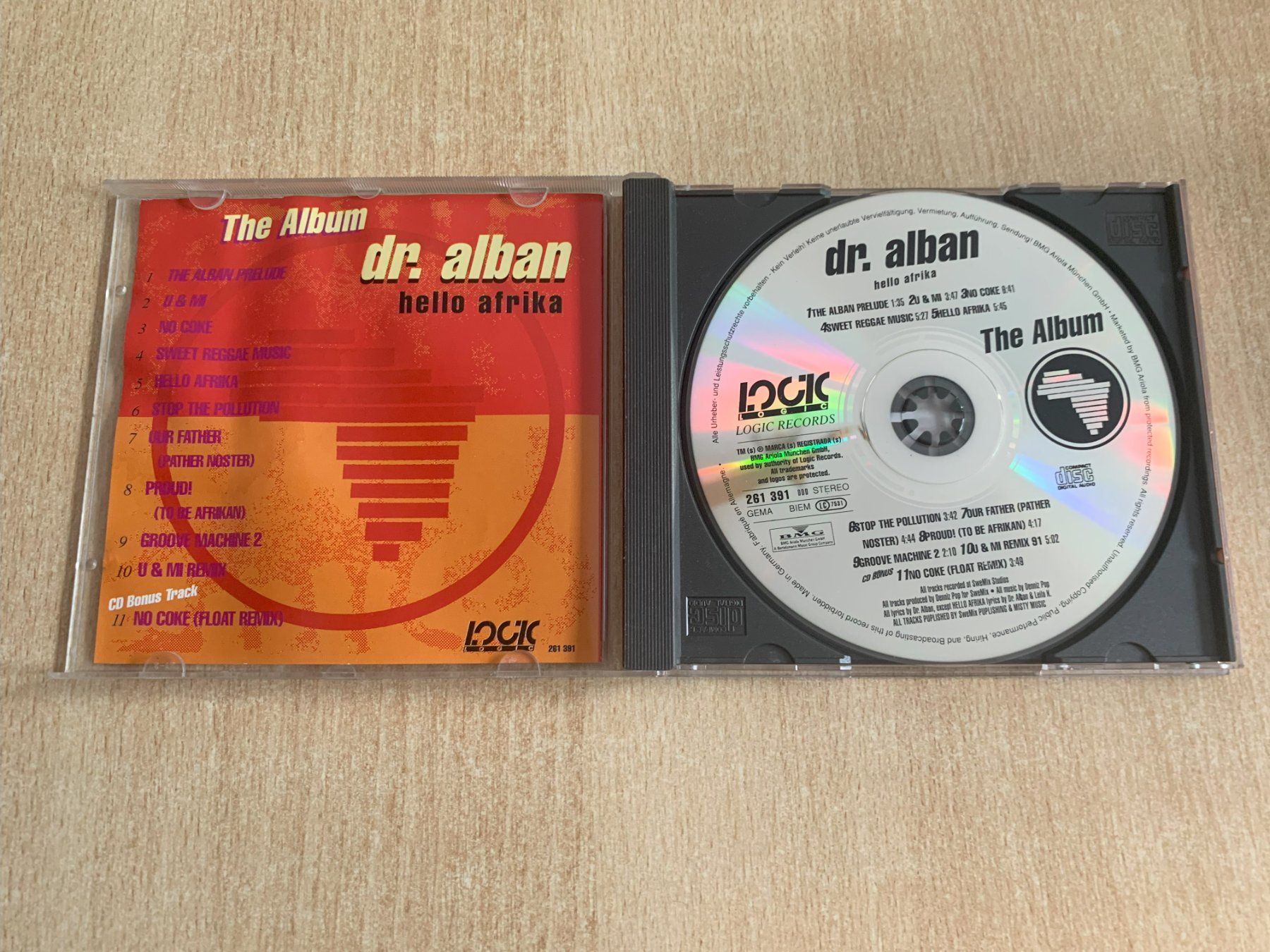 CD: Dr. Alban - hello africa (CD) – Usato da Reinach BL venduto da con_ync2 2