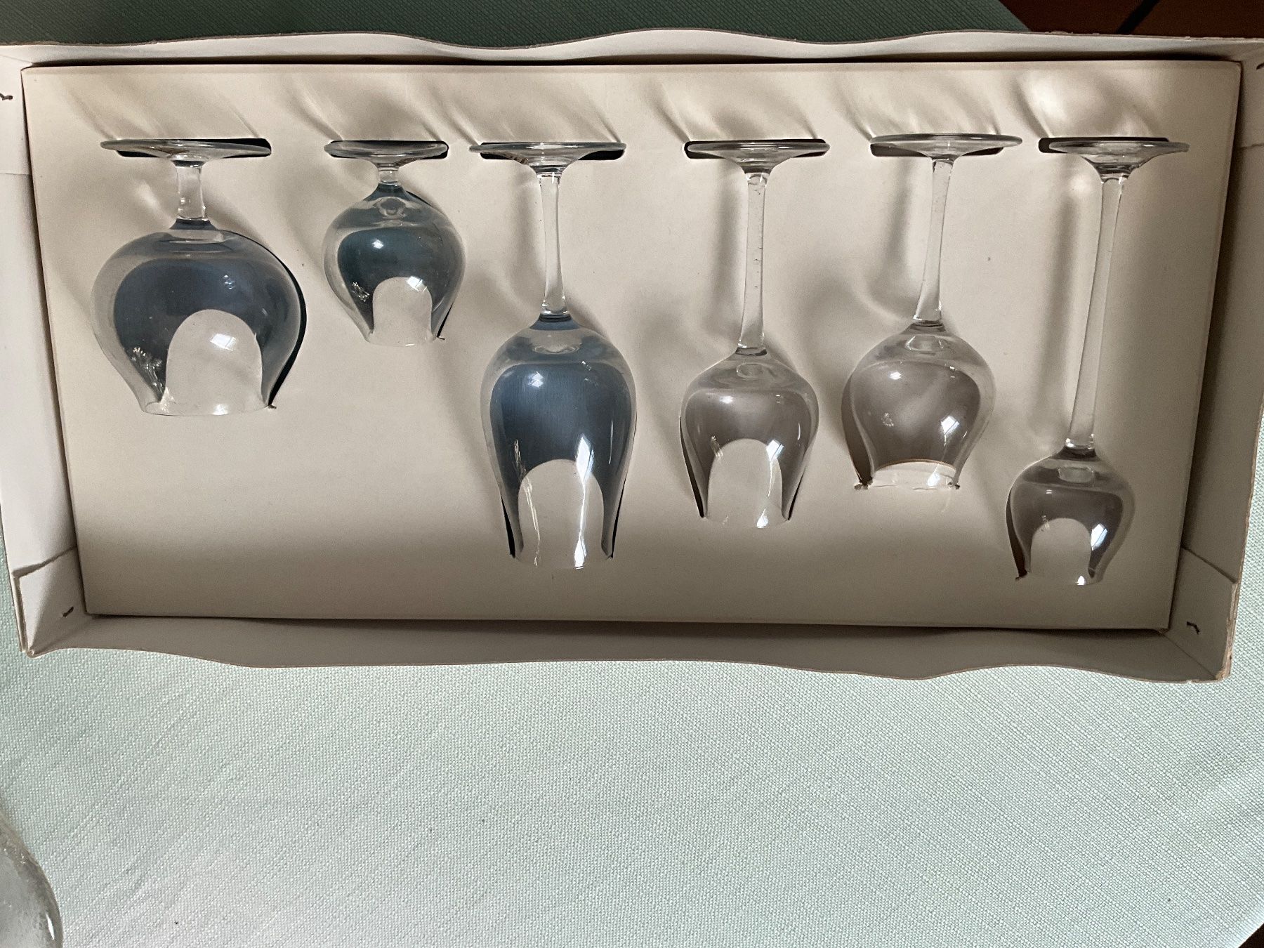 Bicchieri: Vintage Glas Set, 6-teilig, – Usato da Wettingen venduto da Andres54 1