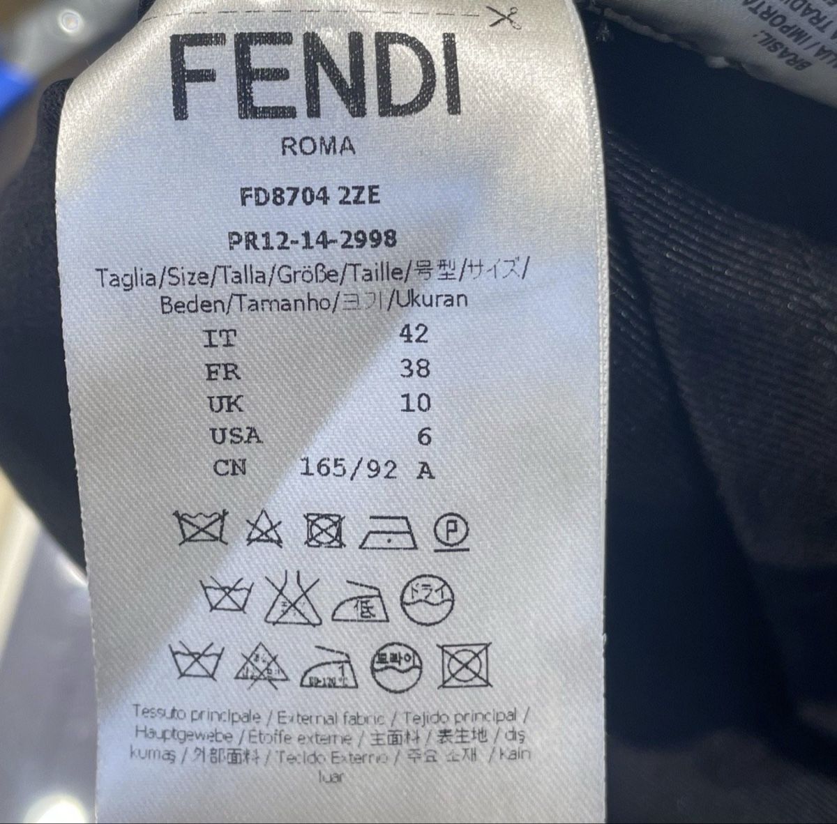 Fendi Tute: Fendi jumpsuit IT42, Spring 2015 runway, look 6 – Nuovo (secondo la descrizione) da Zürich venduto da ImaShela 7
