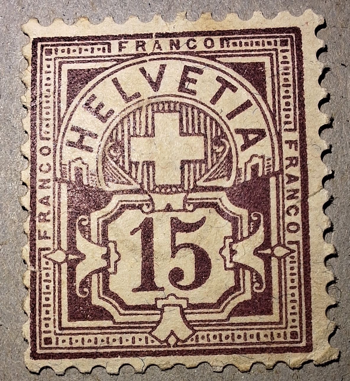 Tutti i francobolli: Wertziffern Nr. 64 * – Usato da Balgach venduto da SIMEON27