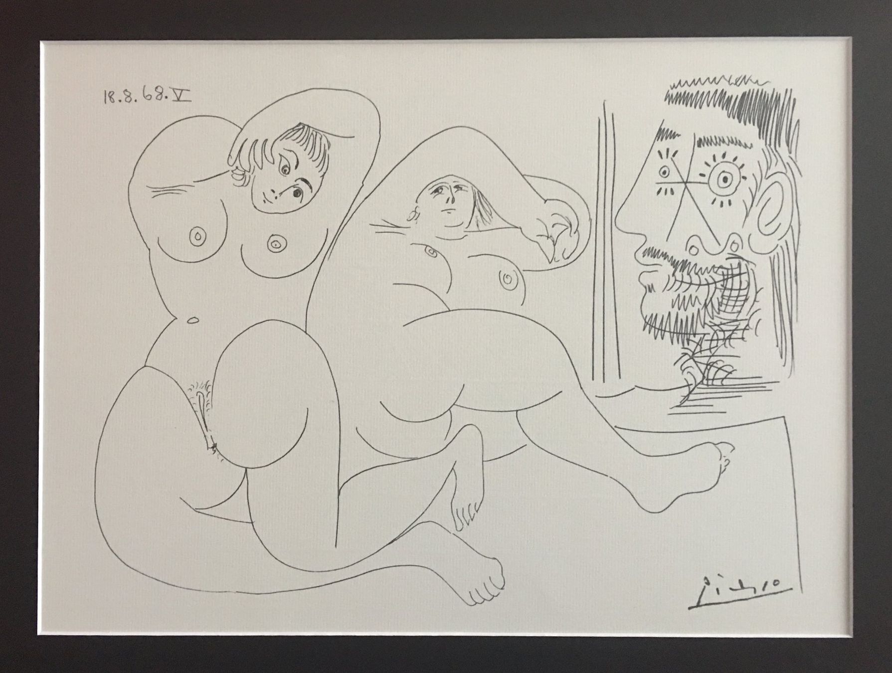 Grafica & Litografie: Pablo Picasso      "Erotische Lithographie" – Usato da Nennigkofen venduto da Sommersonnen 2