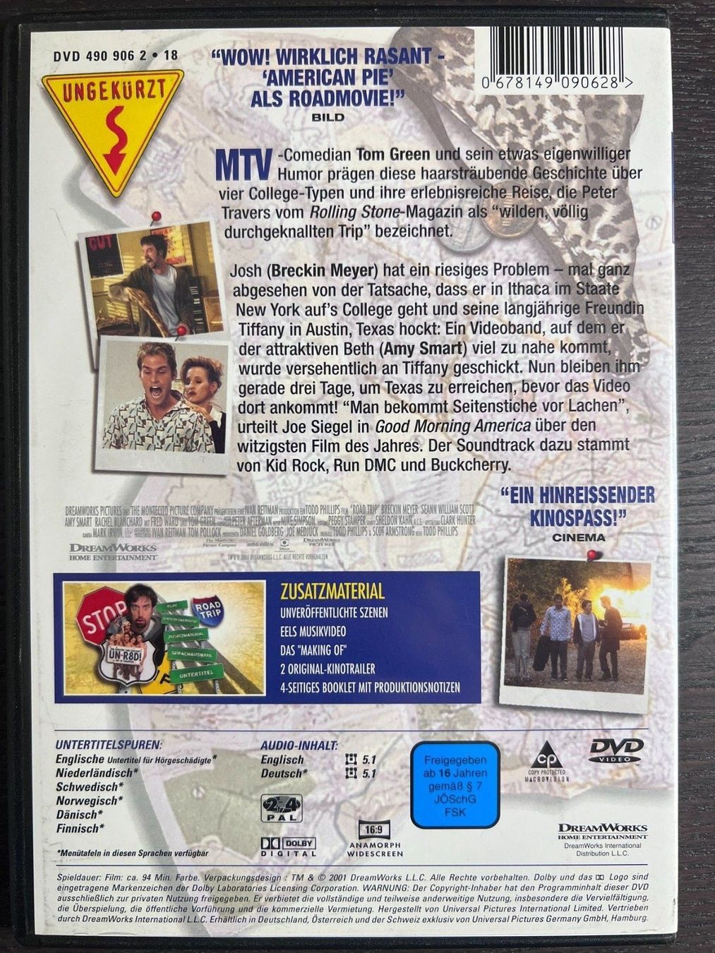 Tutti i DVDs: Road Trip – Usato da Zürich venduto da FilmFreunde 1
