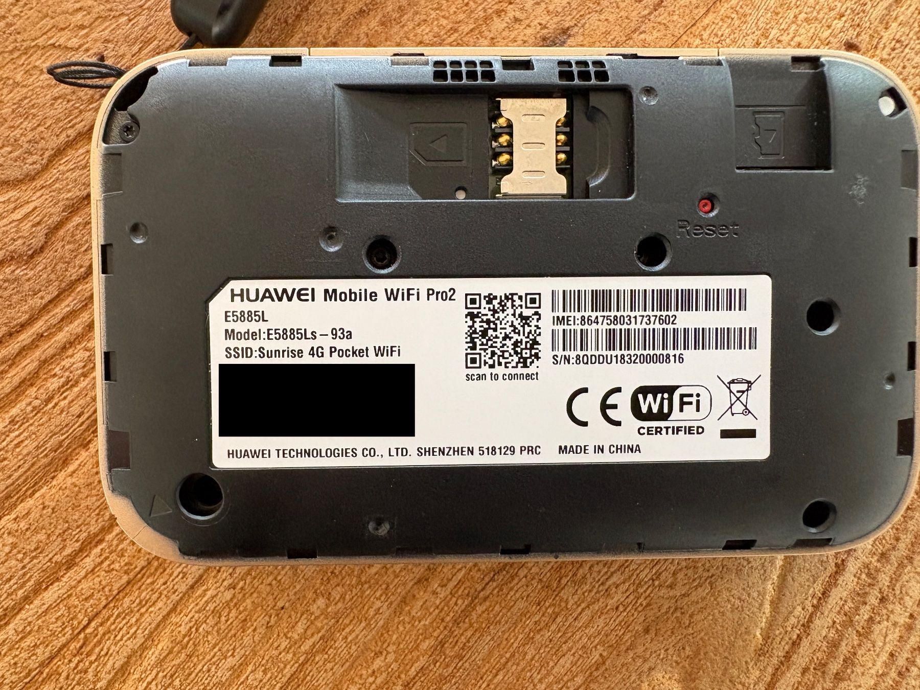 Huawei Modems & Routeurs: Mobile Router | HUAWEI Mobile WIFI PRO 2 – D'occasion à Einigen par peaksnapper 2