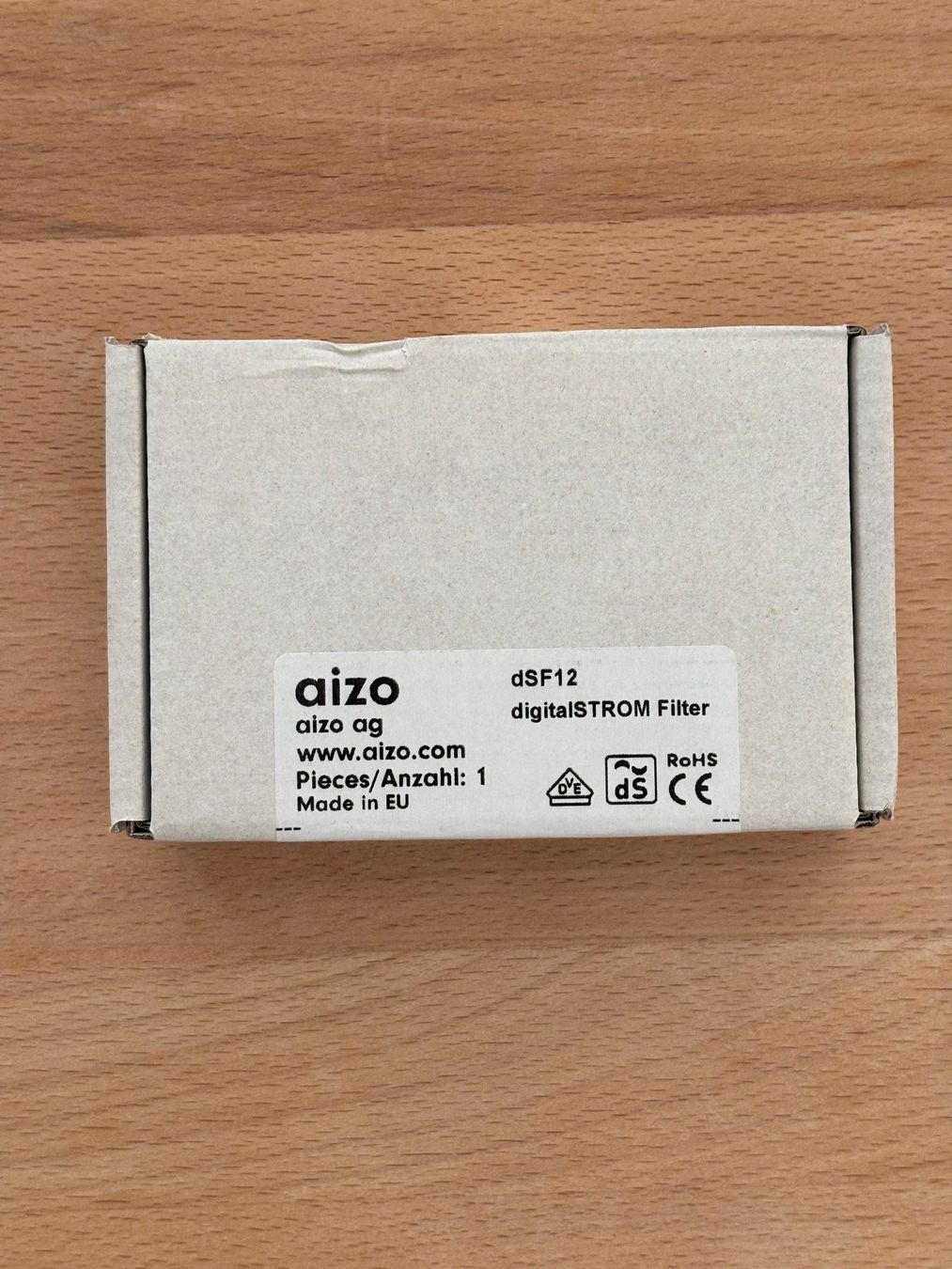 DigitalSTROM Elektronikbauteile: Digitalstrom/aizo dSF12 digitalStrom Filter – Neu und originalverpackt aus Zuzwil SG von Gasstation 3
