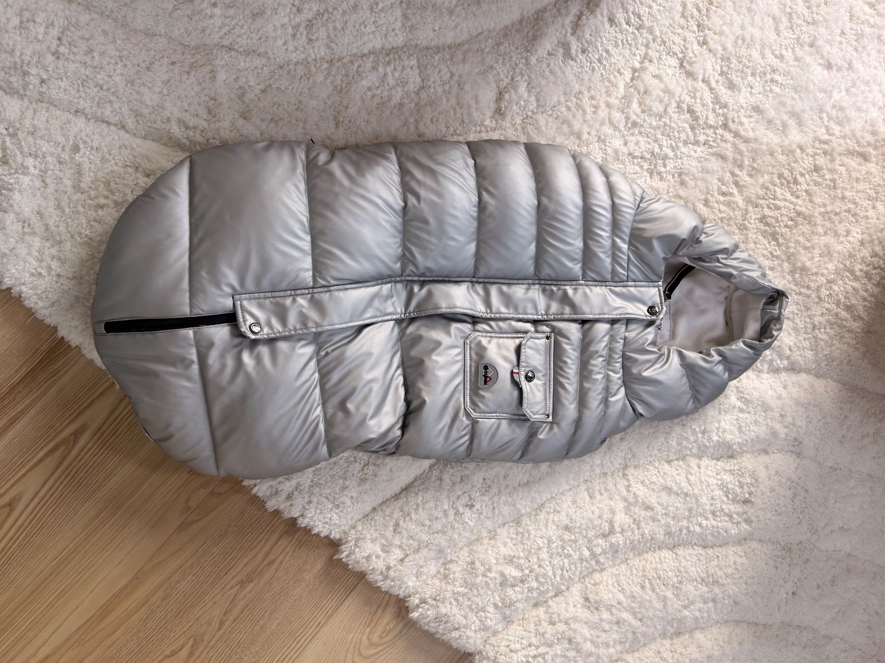 Cybex Sacchi a pelo: Cybex Platinum Winter Footmuff - Arctic Silver – Usato da Uitikon Waldegg venduto da sdman 3