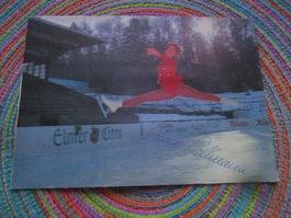 DENIS BIELLMANN FARB AUTOGRAMM ORIGNAL EISKUNSTLÄUFERIN CH